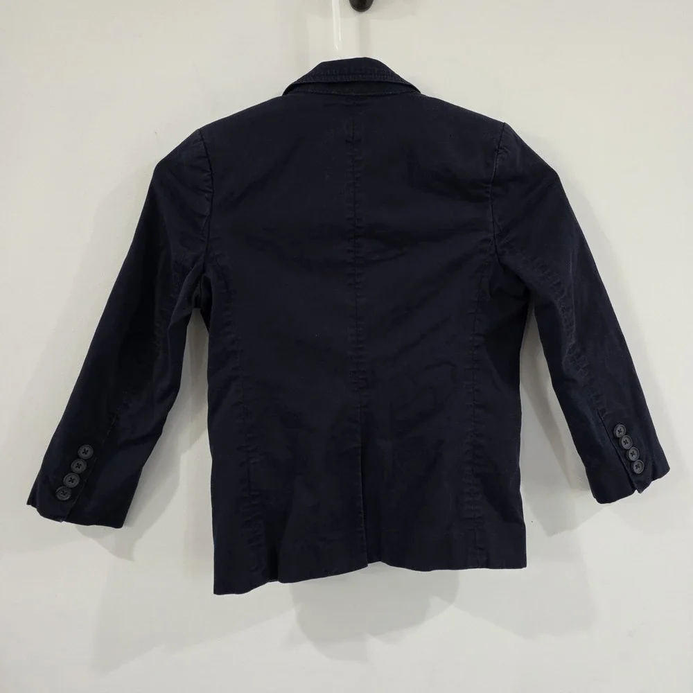 Crewcuts Boys Thompson Blazer Size 6-7 Navy Blue Formal
